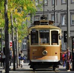 PORTO INCENTIVES Vintage Tram Tours Vintage Tram Tours Give your group a truly unforgettable tour in Porto in a vintage Tram, an historical