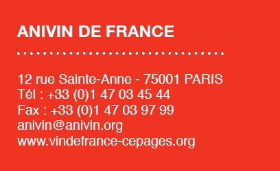4. HOW TO SEND YOUR SAMPLES FOR PROWEIN Deadline 27 th February 2015 If selected, you will be expected to send 12 bottles of 75cl of each of the selected wines to ANIVIN DE FRANCE, featuring their
