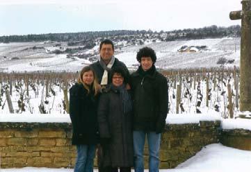 the sales are my daily occupation. I am living in Gevrey-Chambertin with my boy friend Pierre and our dog Dora.