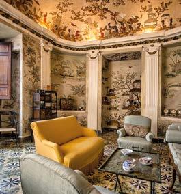 Villa Medicea di Lilliano combines the charm of an historic home with elegant modern