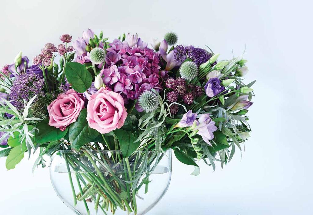 ELI S FLOWERS Surrender to the temptation to fill your home with flowers these textural arrangements have a picked-from-the-garden flair.