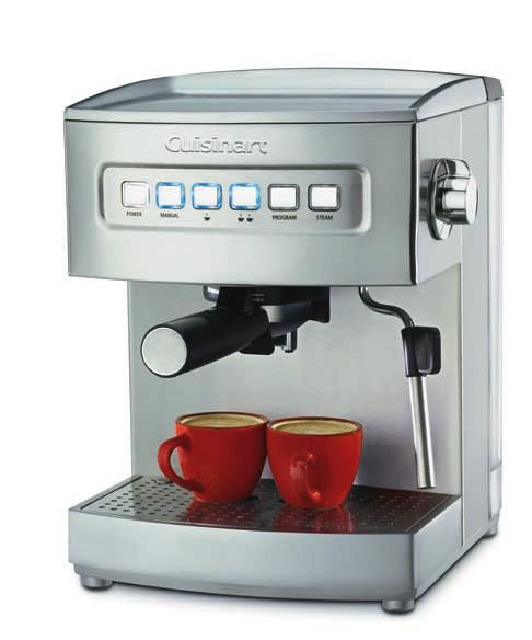 INSTRUCTION BOOKLET Programmable Espresso Maker EM-200C For your safety and continued enjoyment of this