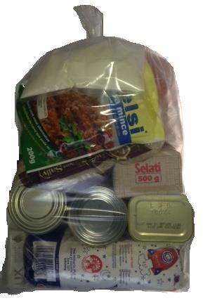 Refugee Parcel: RP017 1 week Family food parcel (Comprehensive).