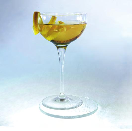 Holy Elegant PO' di Poli Elegante 1 oz (3 cl) PO' di Poli Elegante ½ oz (1,5 cl) Maraschino 1 oz (3 cl) Old Tom Gin ½ oz (1,5 cl) Red Vermouth 2 drops Boker s bitter Garnish: lemon zest