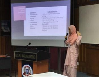 Seramai 114 orang pelajar Tahun 1 KMB, 35 peserta dari Kolej Tunku Kurshiah, Maktab Melayu Kuala Kangsar dan Maktab Tentera Di Raja dan Kolej MARA
