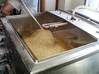 2. MASHING This step is Central part of brewing. The purpose of this step is to Extract the soluble portion of the malt and to enzymatic ally hydrolyze insoluble portions of the malt.