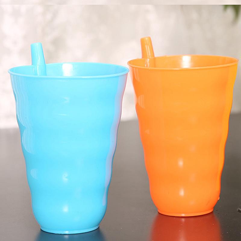 Plastic Straws: Elimination Cups with built-in straws Online research shows that these options are not very desirable for