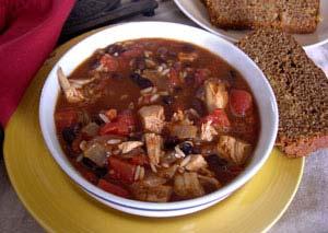 Chicken and Black Bean Chili What could be better than chili on a cold winter day? Try this scrumptious chicken and black bean chili.