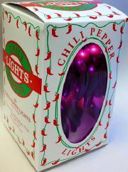 5 volt bulbs. Minimum Order of 12. Item number: 6D Pink Lights Our famous chili pepper lights come as a 35 light set and chili covers.