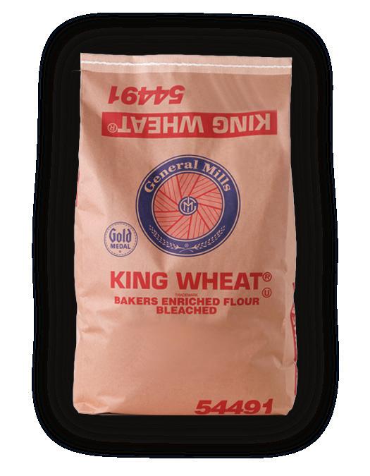 Brand Pizza Style Description Treatment Protein Level Unit Weight GMI Code King Wheat Chicago Style Deep Dish Bread Flour *King Wheat flour is not