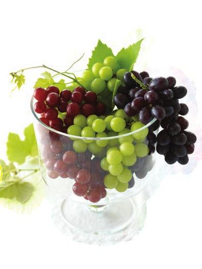 Grapes retain their juicy quality even when under the heat of a gas or charcoal grill.