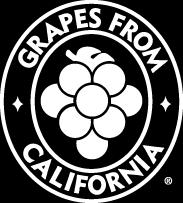 California grapes are available from May through January and come in three vibrant colors: green, red and black.