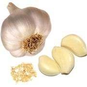 Garlic (Lassan) - closely related to the onion. It has a powerful pungent or hot flavor when raw, which mellows when it is cooked. It has very strong odor.