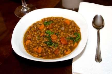 Lentils particularly important in India today.