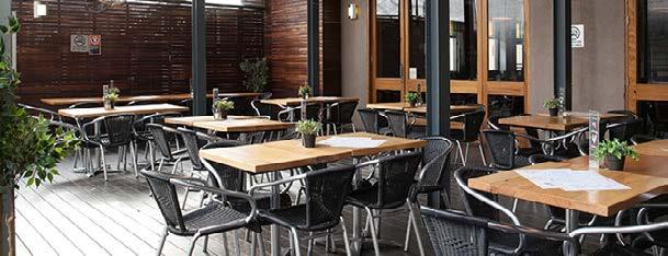 The TOP Deck. Located in the setting of the beer garden, this space is ideal for sit down dinners for up to 50 guests.