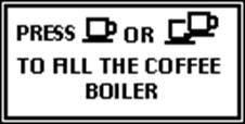 First Time Set Up - Filling the coffee boiler WARNING: DO NOT turn the machine on until the steps below have been completed.