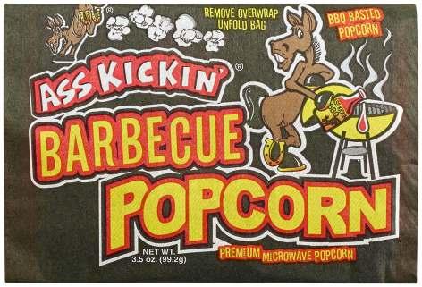 Ass Kickin' Barbecue Southwest Speciality United States Event Date: May 2014 Price: US 1.99 EURO 1.53 Description: Beat back your snack cravings with this Ass Kickin' BBQ.