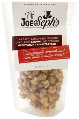 Joe & Sephs Maple Syrup & Roasted Pecan Flavored Joes Gourmet United Kingdom Event Date: Jun 2014 Price: US 6.49 EURO 4.