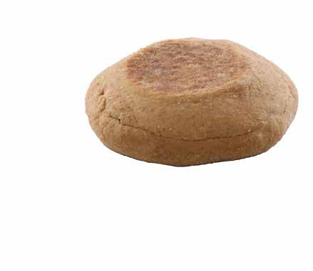 100% Whole Wheat English Muffin,