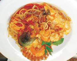 PASTA, SOUP & RISOTTO Homemade Lasagne 17.9 + Add salad 5.6 Spaghetti Tonno - spaghetti w tuna, olives & a touch 18.
