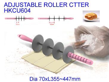 ADJUSTABLE ROLLER CUTTER Size : DIA 7 X 35.5-44.