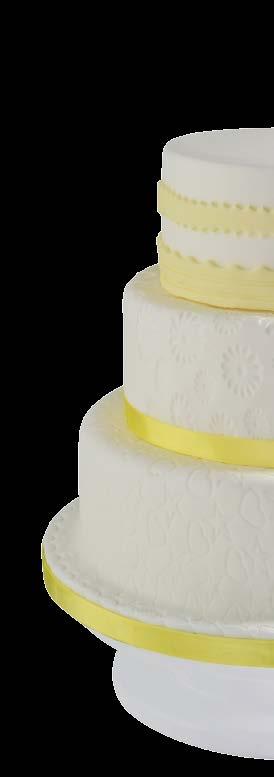 Covering and decorating cakes is quick and easy with the
