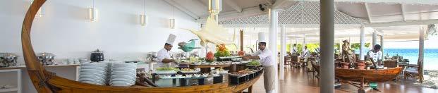 FOOD & BEVERAGES SERVICE FOOD AND BEVERAGES SERVICE FACILITIES Maakana Buffet Restaurant The Maakeyn Restaurant, serving breakfast, lunch and dinner offers a sumptuous buffet with choices to satisfy