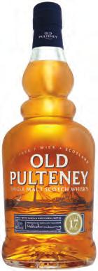 OLD PULTENEY 17 YEAR OLD Tight but does all that is possible to reveal its salty, fruity complexity with pears and lemons to the fore; one of the softest, most beautifully crafted deliveries in the