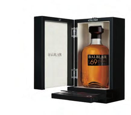 95 BALBLAIR HIGHLAND SINGLE MALT 1969 Marmalade and pencil shavings; just so salivating as sugared orange juice intermingles with a glorious array of delicate caramel and vanilla tones