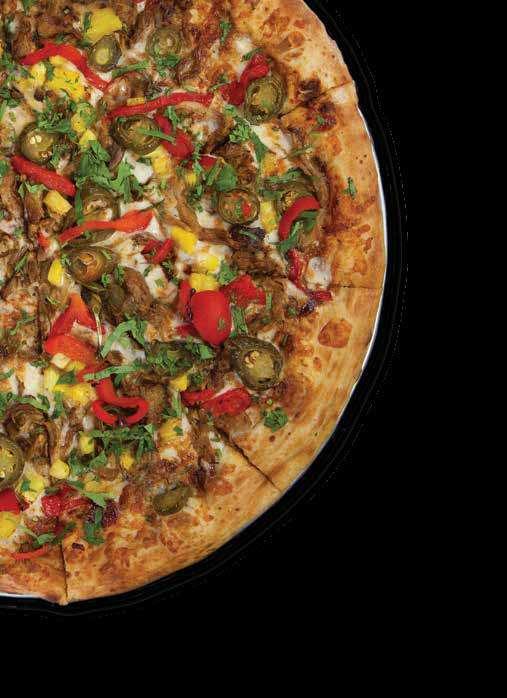 PIZZA SALAD ON GLUTEN FREE CRUST Our individual and family style pizzas are created from Artisan Dough or Gluten Free Crust. Gluten Free Crust Add $1.75 for 10 and $3.