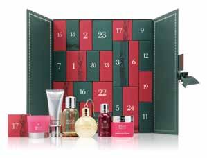 The Gift To Impress Cabinet of Scented Luxuries Advent Calendar Trimmed with opulent silver foil, this advent calendar houses our iconic fragrances.