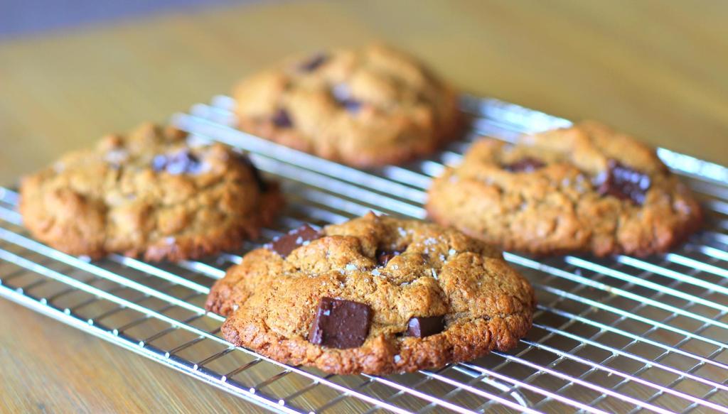 CHEWY CHOCOLATE CHIP COOKIES If chocolate chip cookies are your go-to, prepare to meet your new favorite! Chewy centers, crisp edges and a nice brown sugar flavor.