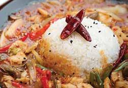95 Steamed rice served simply, an excellent accompaniment to many of our dishes 110. Egg Fried Rice 4.95 111. Egg Boiled Noodles 5.