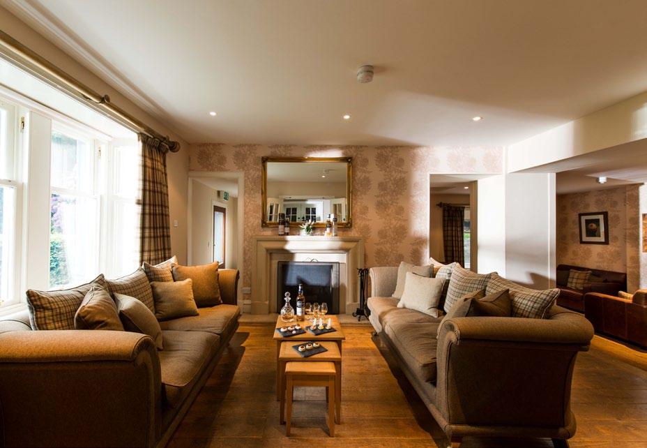 Soak up the atmosphere in our glass fronted reception room, with its balcony overlooking the