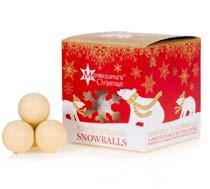 12 x 150g 1020 Peanut Butter Snowballs 1265 Caramel Snowballs Christmas Chocolate Library A best selling product of 2016, our Christmas bar
