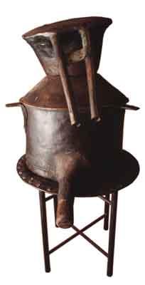 A barrel from the 18 th century and many other old and traditional everyday items of a practical nature are today s