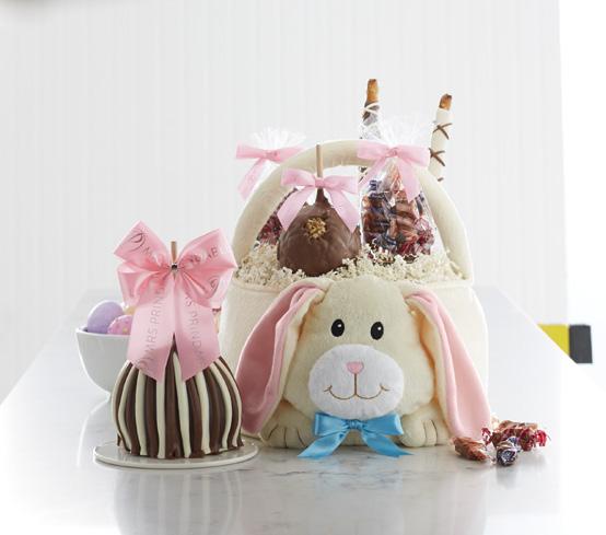 Flopsy Easter Bunny Basket Includes one Triple Chocolate Jumbo