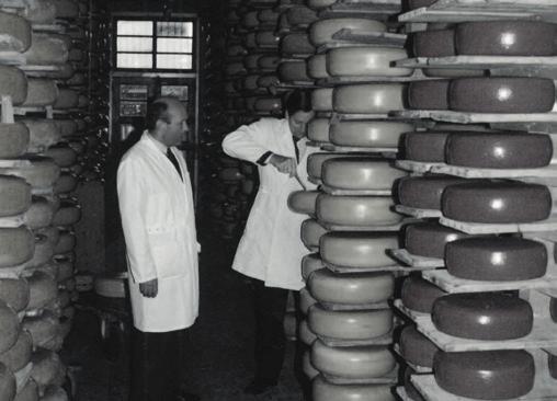 Van der Heiden has more than 40 years experience in ripening and maturing of Dutch Cheese.
