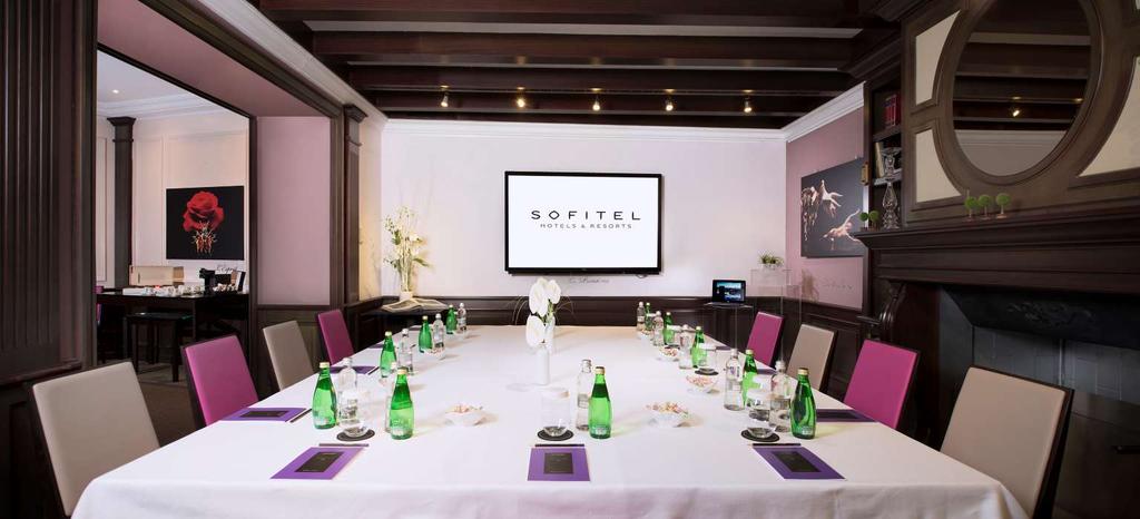 SOFITEL MAGNIFIQUE MEETINGS We offer ideal and exclusive settings,featuring all comforts to make your Board Meetings, Press