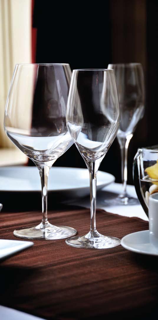 Authentis Casual TM Authentis Casual tumblers offer a more relaxed wine drinking experience. These stemless glasses are ideal for less formal affairs where practicality is desired.