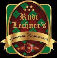 Rudi Lehner s German Restaurant and Bar Starters & Samplers Fresh Pretzel $ 2.95 With Bavarian mustard Potato Pancakes Latkes $ 6.