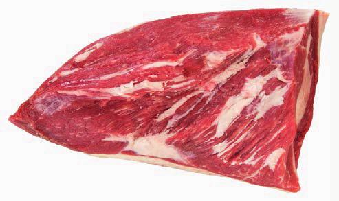 The flank is a long and flat piece of lean beef with coarse grain giving it a uniquness on the plate.