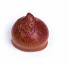 Hazelnut Truffle Soft dark chocolate hazelnut flavored ganache dipped in dark  Raspberry