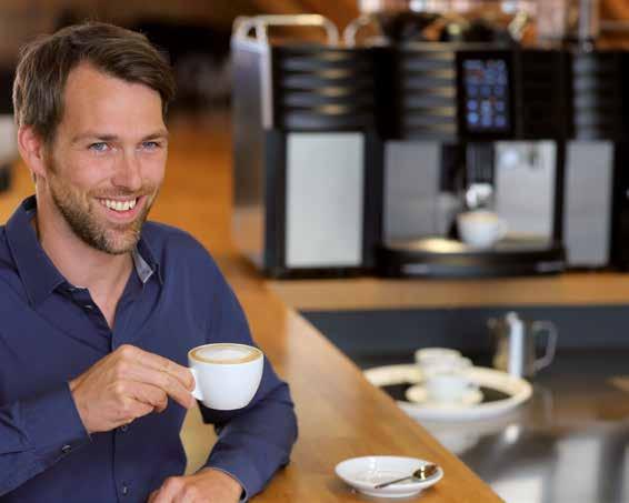 A STRONG CONCEPT FOR DEMANDING USERS The Schaerer Coffee Art Plus offers top performance at all levels.