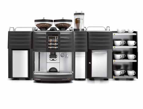 116 Basic version of the Schaerer SCA P with 3 boilers, touch screen, Coffee Art Plus (SCA P) with a boiler.