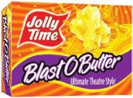 Jollytime Microwave Popcorn Blast O