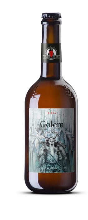 Golem Light and fresh Pale Lager, with a gentle honey and cereal impression and a dry, herbal and medium bitter ending, thanks to most noble German Hops added