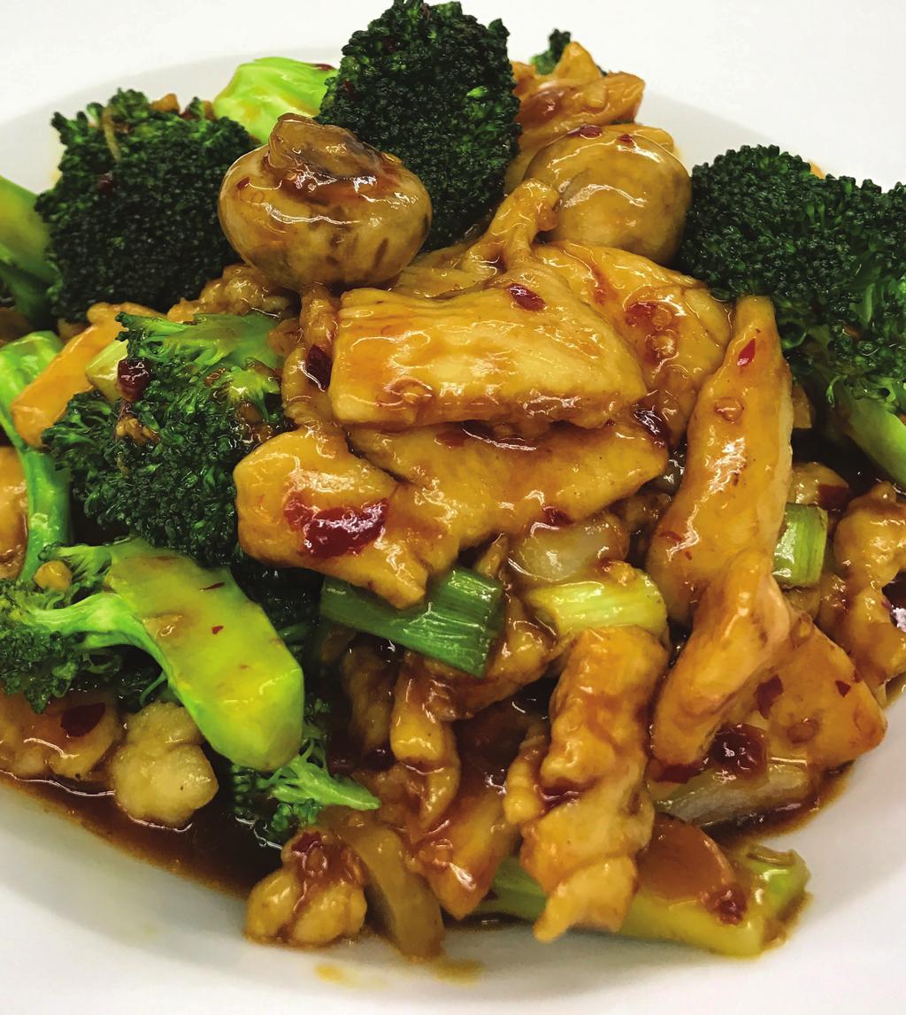 95 Hunan Chicken Sweet & Sour Chicken A classic made with chunks of deep-fried chicken breast with sweet & sour sauce 8.