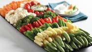 (serves 6-8) $25 Fantastic Fruit Platter An artful arrangement of hand selected fresh fruits paired with a