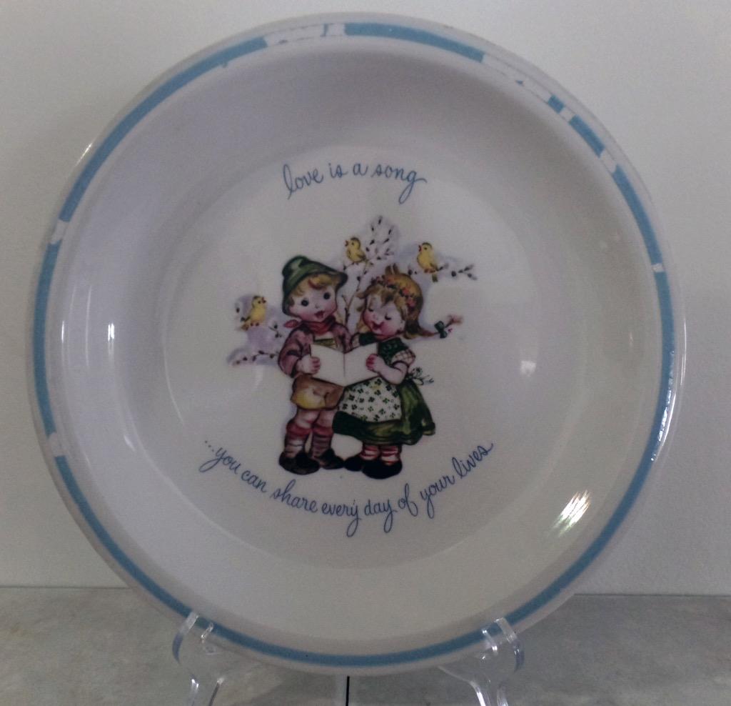 Size: 9" Rusties Collector Plate b Rusties Collector Plate b Staffordshire Monticello Souvenir Plate